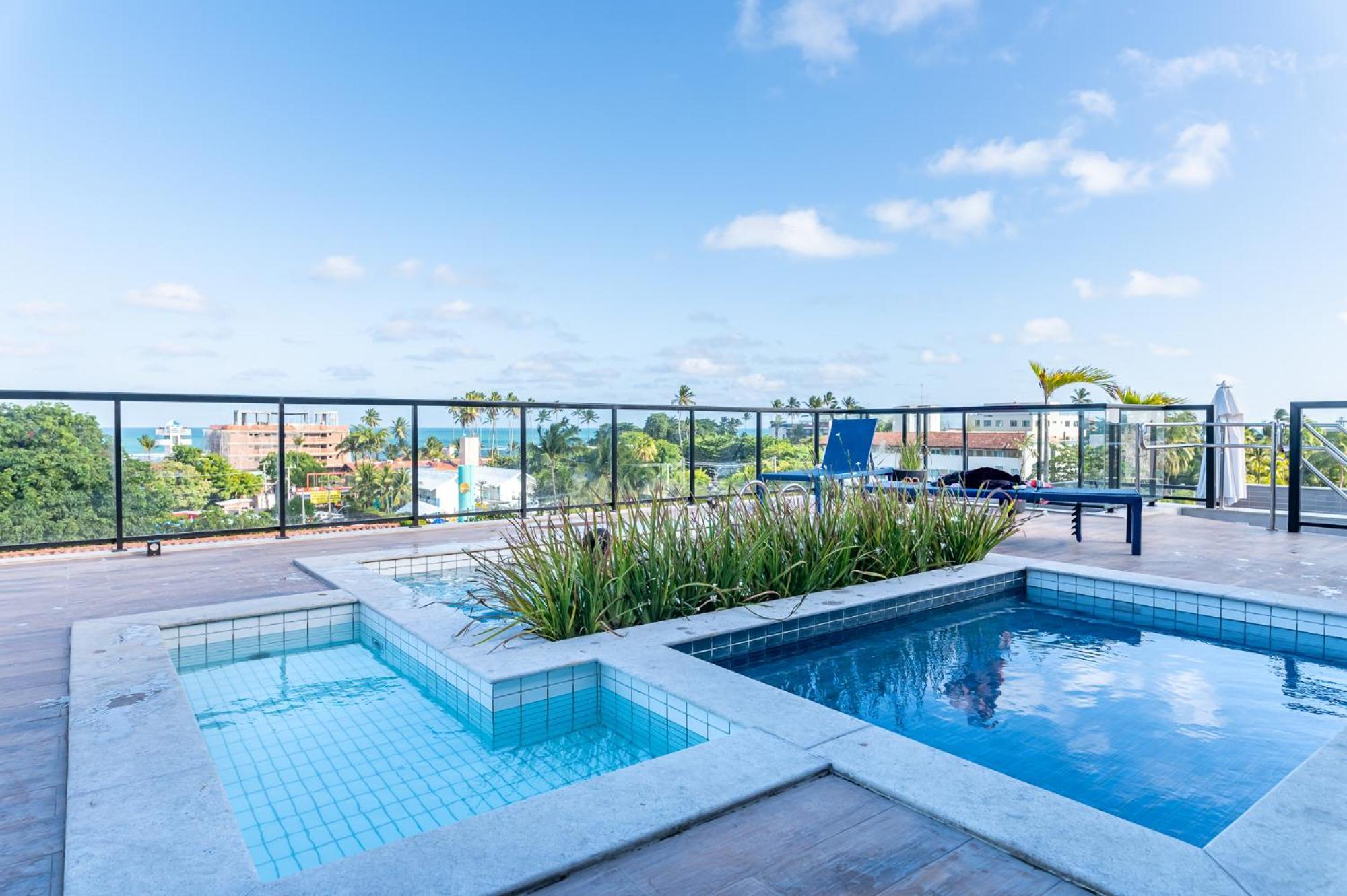 Flat Com Piscina Privativa No Centro De Porto *