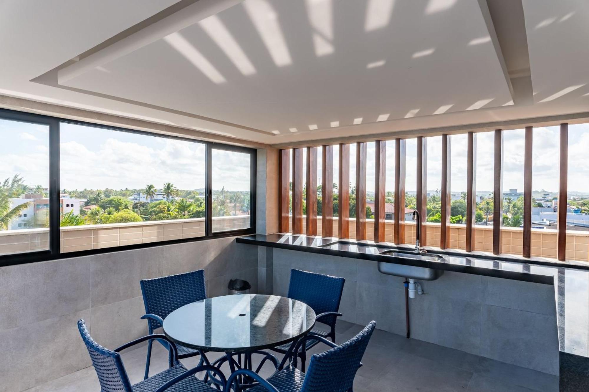 Flat Com Piscina Privativa No Centro De Porto Apartment